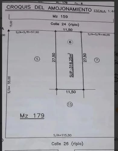 Terreno bario san benito titulo e impuestos al dia