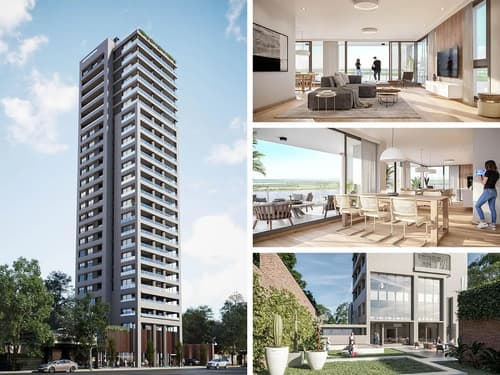 Departamentos de 2 3 y 4 dormitorios con amenities y vista al rio en Santa Fe — foto 1