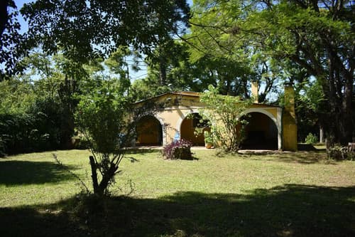 Casa con cabana en puerto yerua