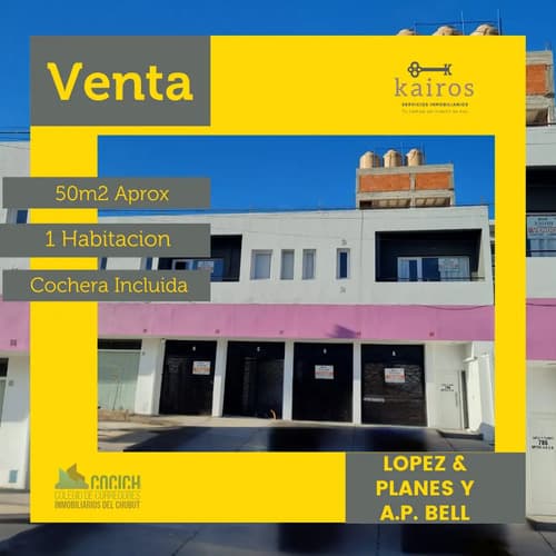 Departamentos con cochera sobre lopez y planes y apbell