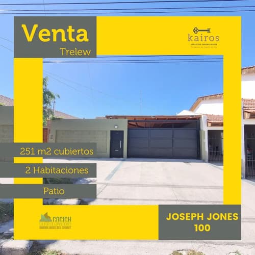 Casa en venta en trelew