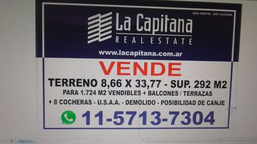 Lote boedo san juan al 3800 para 3385m2 construibles