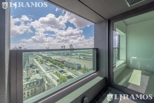 Alquiler estrenar 2 amb 1cochera torre full amenities super vista puente de la mujer y rio