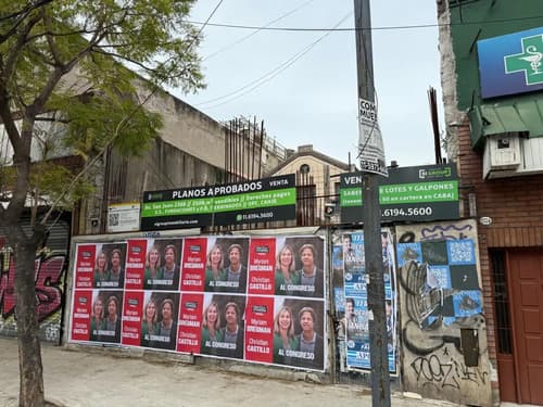 Terreno san cristobal av san juan 2368 2500 m2 vend retasado