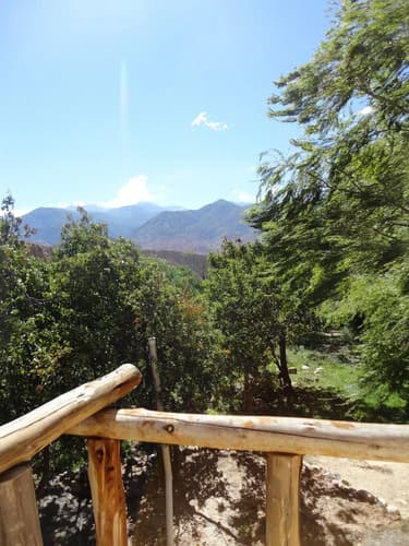 Casa en tilcara terreno grande con arboles frutales y hermosa vista en barrio semi alejado del centro