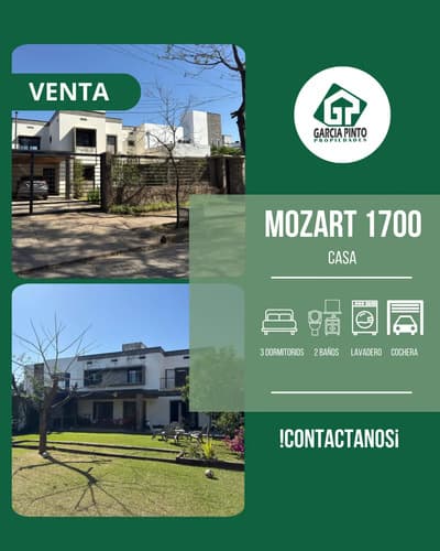 Casa en venta en mozart