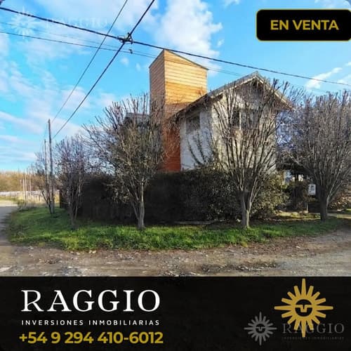 Venta casa 4 ambientes en el bolson barrio arrayanes fc 242
