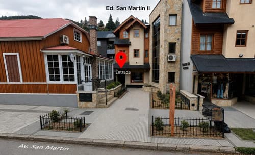 Oficina de 45m2 con patio ubicada en av san martin al 1300 centro en San Martín de los Andes