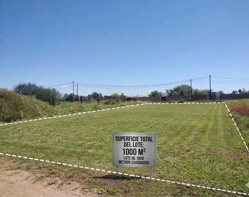 Venta de lote en tres marias zanjon