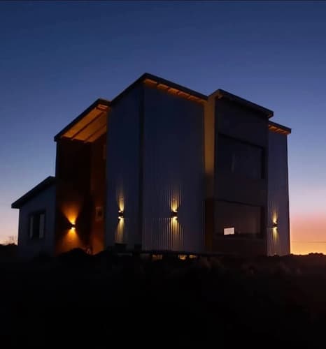 Casa 4 hamb en calafate muy luminosa con vistas al lago argentino isla solitaria y cerro castillo
