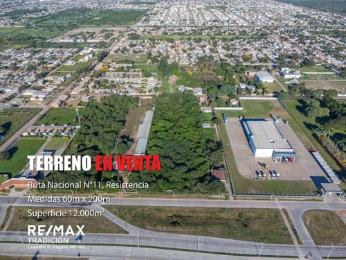 Terreno en venta ubicado sobre ruta 11 12000 m2