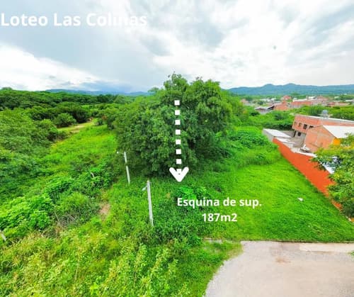 Venta terreno esquina las colinas