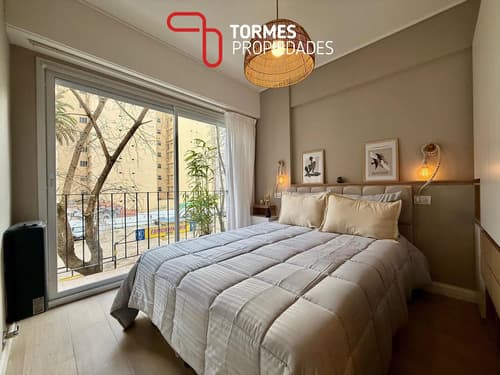 Venta departamento 1 ambiente dividido con balcon a la calle en zona plaza colon mar del plata