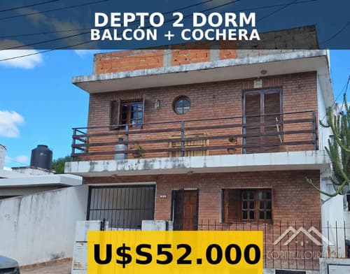Departamento 2 dorm cochera balcon villa carlos paz
