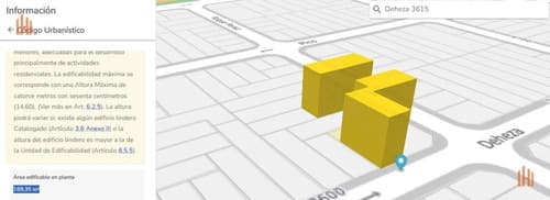 Venta de terreno saavedra de 180 metros aproximados sobre lote de 8mts x 21mts