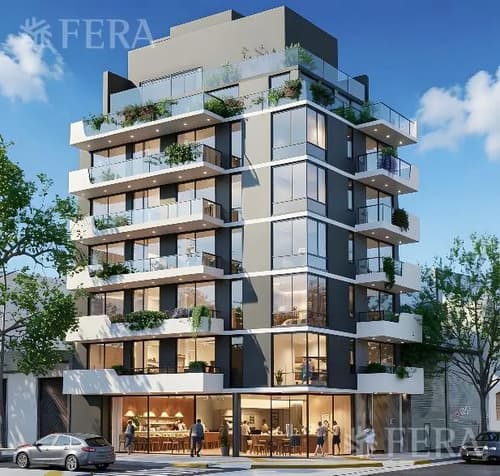 Venta de unidades 1 y 2 ambientes en edificio en flores