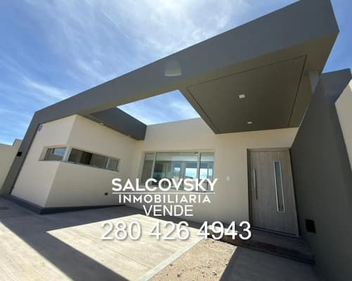 Casa en venta de dos dormitorios a estrenar en puerto madryn dormitorio principal con bano en suite