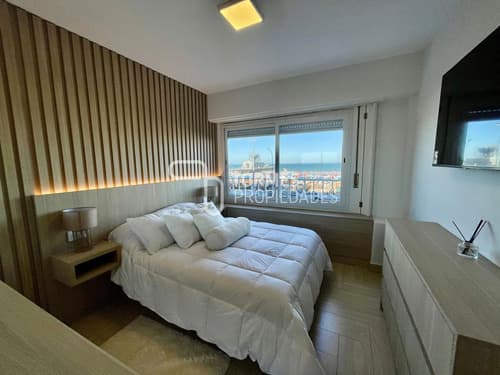 Venta departamento 2 ambientes reciclado con vista al mar en pleno centro de mar del plata
