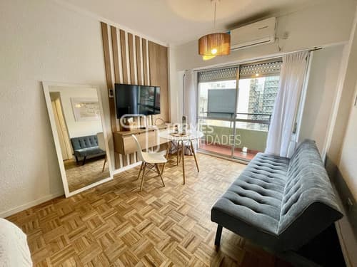 Venta departamento 1 ambiente con balcona metros del paseo aldrey mar del plata