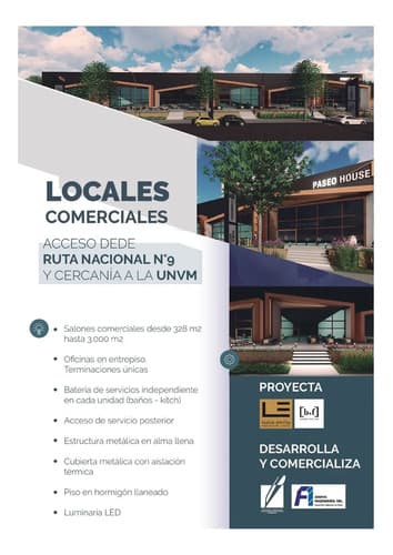 Locales comerciales en venta sobre ruta n 9 vm en Villa María — foto 1