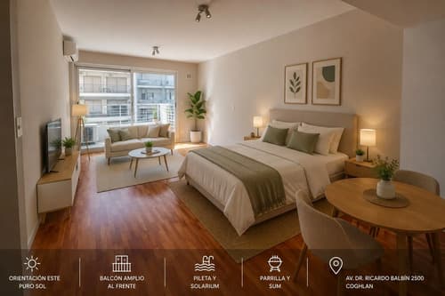 Departamento monoambiente en venta en belgrano capital federal buenos aires en Cariló — foto 1