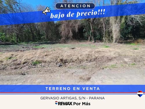 Oporunidad gran terreno de 6000m al sur de parana en Paraná