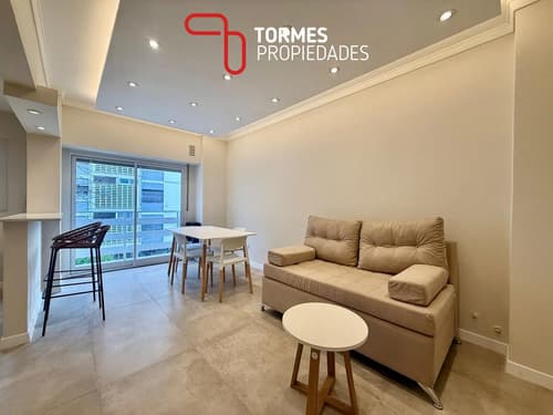 Venta departamento 2 ambientes reciclado con balcon saliente a metros de plaza colon mar del plata en Mar del Plata