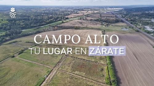 Terrenos en venta desde 600 m2 barrio abierto sin expensas campo alto