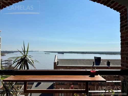 Departamento 1 dormitorio con vista al rio en forum puerto norte