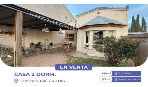 Venta casa 2 dormitorios a refaccionar con quincho en San Antonio Oeste — foto 1