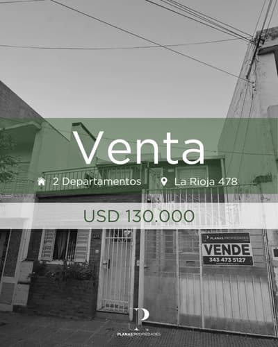 Se venden 2 departamentos 2 dormitorios