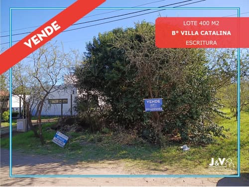 Vendo lote 400 m villa catalina etapa los altos con escritura
