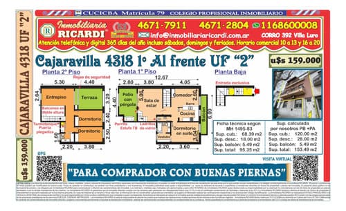 Para comprador con buenas piernas ph 1 piso entrada exc en Villa Gesell — foto 1