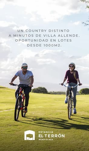 Terreno en venta barrio el terron mendiolaza en Villa del Totoral