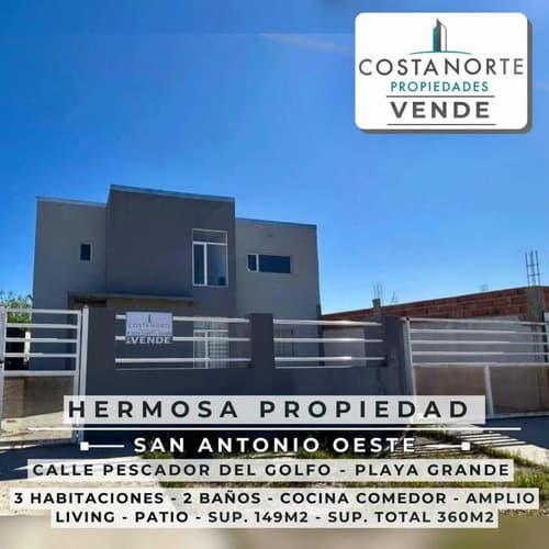 Hermosa casa en san antonio oeste
