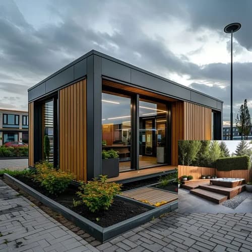 Tiny house vivienda o casa modular financ 75 hasta 120m en Luján de Cuyo — foto 1