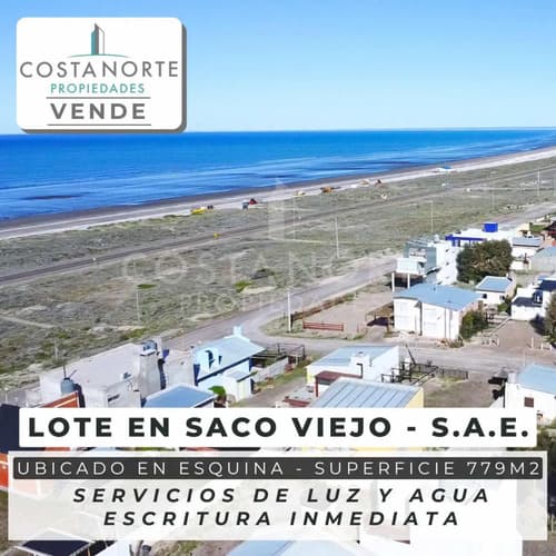 Lote esquina con vista al mar en saco viejo