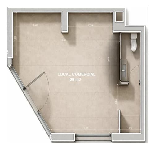 Local en venta en edificio suipacha